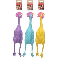 Produktbild von Flamingo Hundespielzeug Freckles Huhn aus Latex mit Quietschfunktion Größe L
