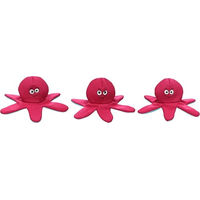 Produktbild von Flamingo Hundespielzeug Fronne Oktopus Emoji Rosa 40 cm aus Neopren