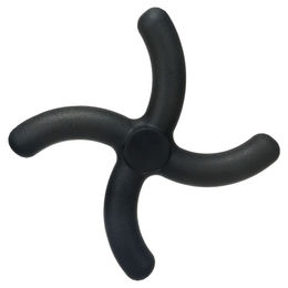 Flamingo Hundespielzeug Gladiator aus Gummi schwarz 24 x 24 x 3,6 cm – Bild 1 von 1
