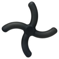 Produktbild von Flamingo Hundespielzeug Gladiator aus Gummi schwarz 24 x 24 x 3,6 cm