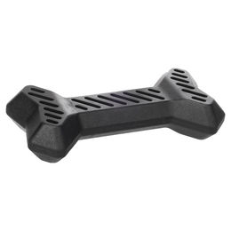 Flamingo Hundespielzeug Gladiator Knochen aus Gummi Schwarz Größe L – Bild 1 von 6