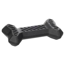 Flamingo Hundespielzeug Gladiator Knochen aus Gummi Schwarz Größe S – Bild 1 von 6