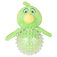 Produktbild von Flamingo Hundespielzeug Huhn aus TPR mit Quietschfunktion Grün - 16 cm
