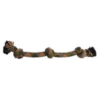 Produktbild von Flamingo Hundespielzeug Joe Knotenknochen aus Baumwolle Camouflage 60cm - 60 cm