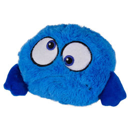 Flamingo Hundespielzeug Jumping Ball blau aus Plüsch – Bild 1 von 6