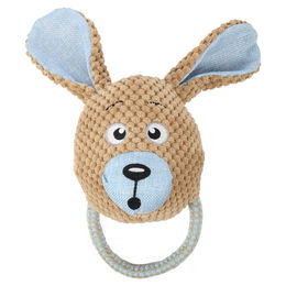 Produktbild von Flamingo Hundespielzeug Kaninchen Plüsch Braun 23 x 11,8 x 27,5 cm