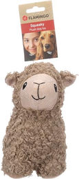 Flamingo Hundespielzeug Lama Beige Plüschspielzeug zur Zahnpflege – Bild 1 von 3