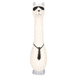 Produktbild von Flamingo Hundespielzeug Lama Longie aus Latex mit Quietschfunktion in Weiß
