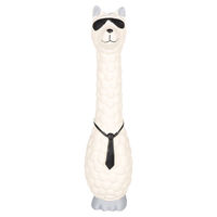 Produktbild von Flamingo Hundespielzeug Lama Longie aus Latex mit Quietschfunktion in Weiß