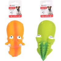 Produktbild von Flamingo Hundespielzeug Latex Krokodil Quietschspielzeug 17cm Bunt