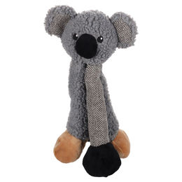 Flamingo Hundespielzeug Leggy Koala Plüschspielzeug Grau mit Squeaker – Bild 1 von 4