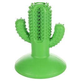 Flamingo Hundespielzeug Mescal Kaktus aus Gummi Grün 15 cm - 1 Stk. – Bild 1 von 3