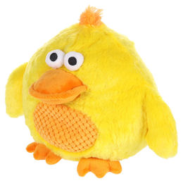 Produktbild von Flamingo Hundespielzeug Nando Ente gelb aus Plüsch mit Squeaker 29x18x28cm