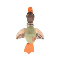 Produktbild von Flamingo Hundespielzeug Natura Delight Ente Mix 22cm mit Quietschfunktion und Knistergeräusch aus Polyester