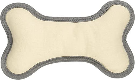 Flamingo Hundespielzeug Natural Fun Kauspielzeug aus Holz Grau Beige 25cm - 25 cm – Bild 1 von 3