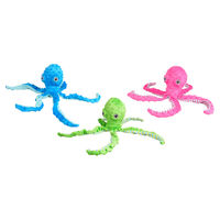 Produktbild von Flamingo Hundespielzeug Oktopus aus Plüsch mit Quietscher bunt