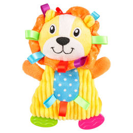 Produktbild von Flamingo Hundespielzeug Pippo Löwe Plüsch Quietschspielzeug für Welpen Bunt - 19 cm