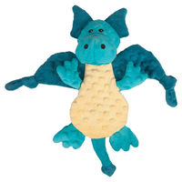 Produktbild von Flamingo Hundespielzeug Plüschtier Drache in Türkis 40 cm - 40 cm