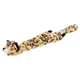 Flamingo Hundespielzeug Robbe Leopard beige aus Plüsch mit Quietschfunktion – Bild 1 von 4