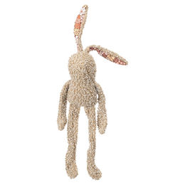 Produktbild von Flamingo Hundespielzeug Rozette Kaninchen aus Plüsch braun 16 x 9,5 x 57 cm