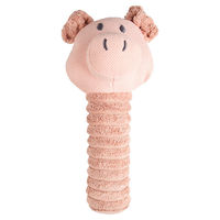 Produktbild von Flamingo Hundespielzeug Small Dog Cub Schwein Idil Rosa Quietschspielzeug aus Cord - 21 cm