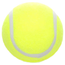 Produktbild von Flamingo Hundespielzeug Smash Tennisball aus Gummi gelb Ø 6,4 cm