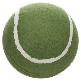 Flamingo Hundespielzeug Smash Tennisball aus Gummi grün Durchmesser 12,7 cm – Bild 1 von 2
