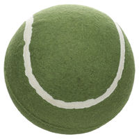 Produktbild von Flamingo Hundespielzeug Smash Tennisball aus Gummi grün Durchmesser 12,7 cm