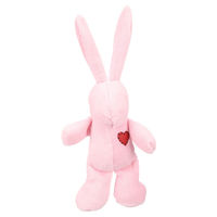 Produktbild von Flamingo Hundespielzeug Softa Kaninchen rosa Plüsch 24 x 8,5 x 40 cm