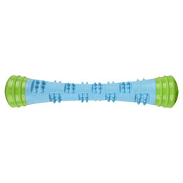 Flamingo Hundespielzeug Spector Stick aus TPR in Blau/Grün 32 cm - 32 cm – Bild 1 von 6