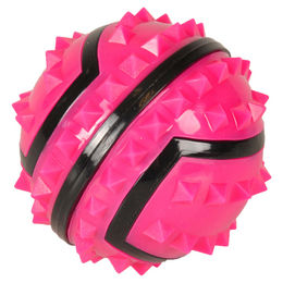 Flamingo Hundespielzeug Spiky Ball aus TPR in Rosa - 10 cm – Bild 1 von 2