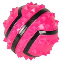 Produktbild von Flamingo Hundespielzeug Spiky Ball aus TPR in Rosa - 10 cm