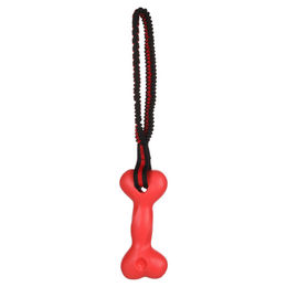 Flamingo Hundespielzeug Strekta Wurfspielzeug aus TPR in Rot/Schwarz 50,5 x 9,3 x 6 cm – Bild 1 von 1