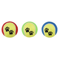 Produktbild von Flamingo Hundespielzeug Tennisball aus Gummi in Gelb - 1 Stk.