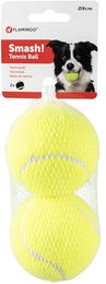 Produktbild von Flamingo Hundespielzeug Tennisball Smash Gelb aus Kunststoff 8 cm