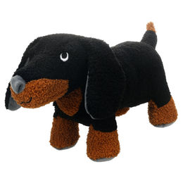 Flamingo Hundespielzeug Theo Plüschspielzeug Schwarz 16 x 44 x 22 cm – Bild 1 von 1