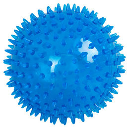 Produktbild von Flamingo Hundespielzeug TPR LED Stachelball Blau