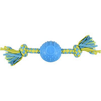 Produktbild von Flamingo Hundespielzeug TPR Spector Ball Blau Grün