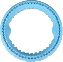 Flamingo Hundespielzeug TPR Spector Ring Blau 17,2 cm - 1 Stk. – Bild 1 von 6