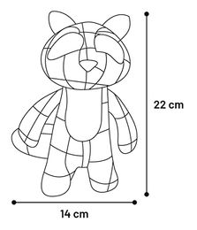 Produktbild von Flamingo Hundespielzeug Vinta Fuchs Quietschspielzeug 22 cm
