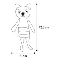 Produktbild von Flamingo Hundespielzeug Wigri Fuchs Beige aus Plüsch für alle Hunde und Altersstufen
