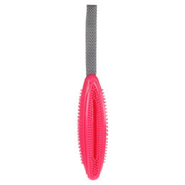 Flamingo Hundespielzeug Xali Rugby Intelligenzspielzeug Snackbefüllbar Fuchsia - 1 Stk. – Bild 1 von 3