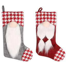 Flamingo Hundespielzeug Xmas Barda Socke aus Stoff mit Snackfunktion 25x3x45cm – Bild 1 von 3