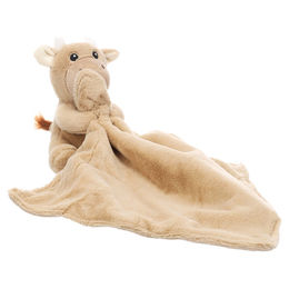 Flamingo Hundespielzeug Zapu Kuscheltuch und Stier taupe Plüsch 35 x 42 x 16 cm – Bild 1 von 1