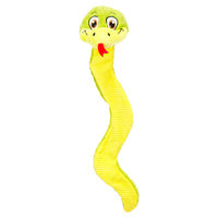 Produktbild von Flamingo Hundespielzeug Zazza Schlange aus Plüsch grün 58 x 13 x 10,5 cm