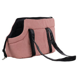 Flamingo Hundetasche Alessia Rosa Transportbox aus Polyester mit herausnehmbarem Kissen und Sicherheitsleine 46 x 23 x 25 cm – Bild 1 von 6