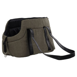 Flamingo Hundetasche Alessia Transportbox für Hunde Grün aus Polyester – Bild 1 von 8