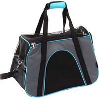 Produktbild von Flamingo Hundetasche Leona Transportbox Grau aus Polyester für kleine Rassen