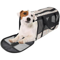 Produktbild von Flamingo Hundetasche Mayfair Transportbox für kleine Hunde Braun Polyester Größe S