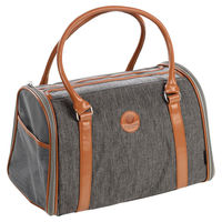 Produktbild von Flamingo Hundetasche Sitka Grau Transportbox aus wasserabweisendem Polyester für kleine Hunde